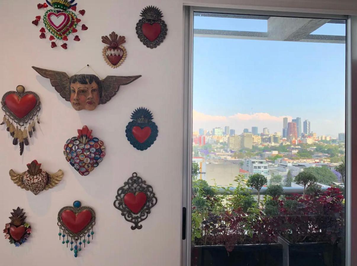 Departamento Mexicano En Polanco. Pool - Gym - Parking Мексико Сити Екстериор снимка