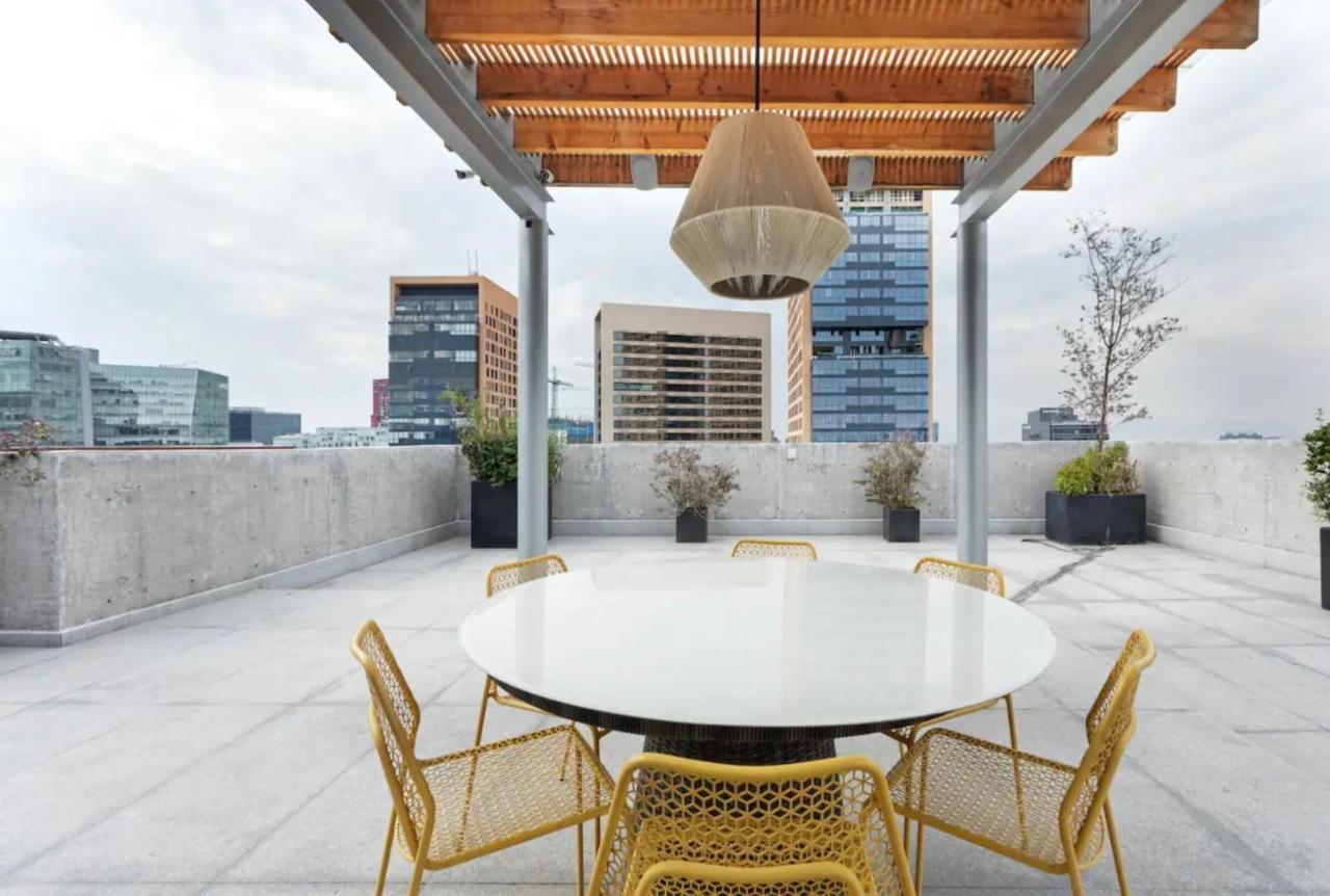 Departamento Mexicano En Polanco. Pool - Gym - Parking Мексико Сити Екстериор снимка