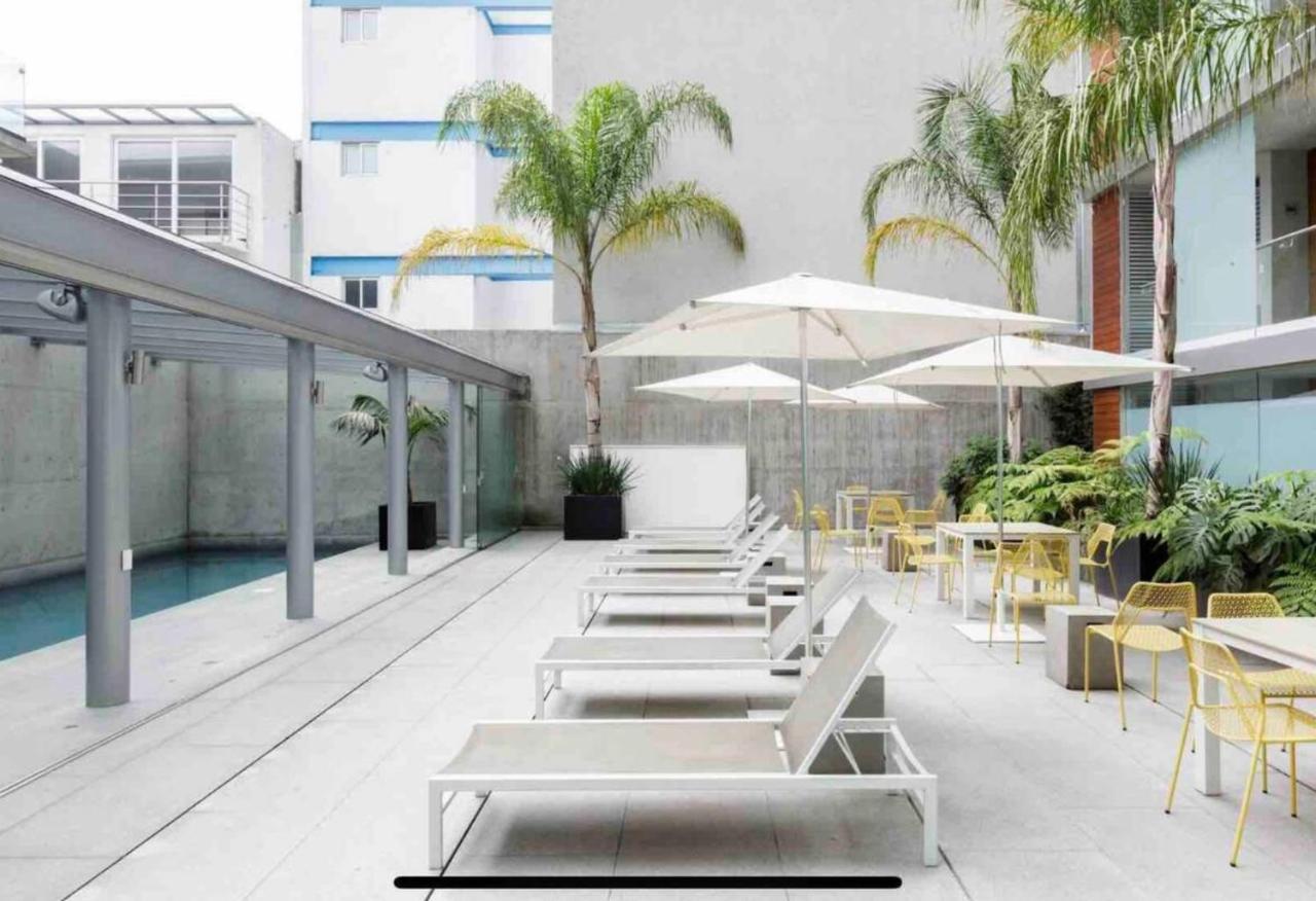Departamento Mexicano En Polanco. Pool - Gym - Parking Мексико Сити Екстериор снимка