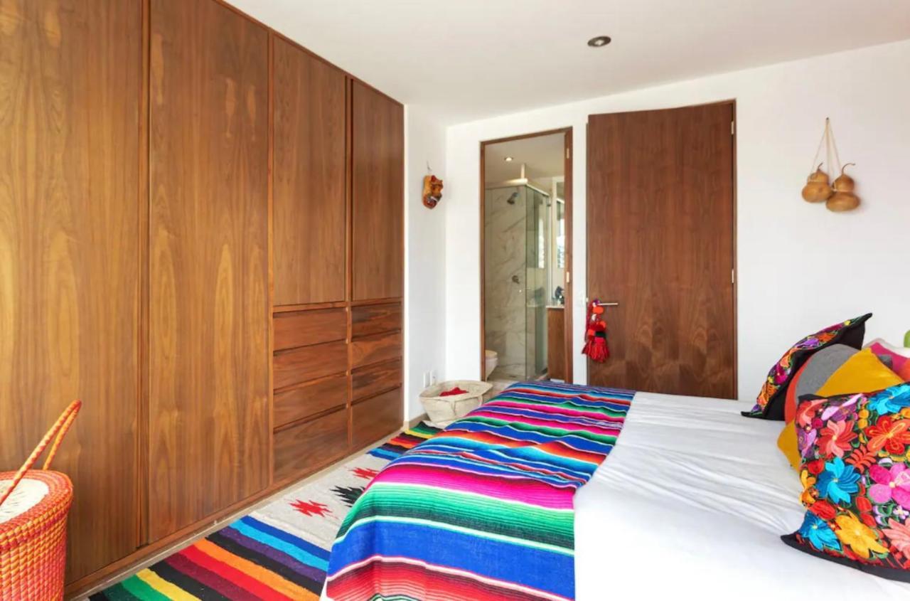 Departamento Mexicano En Polanco. Pool - Gym - Parking Мексико Сити Екстериор снимка